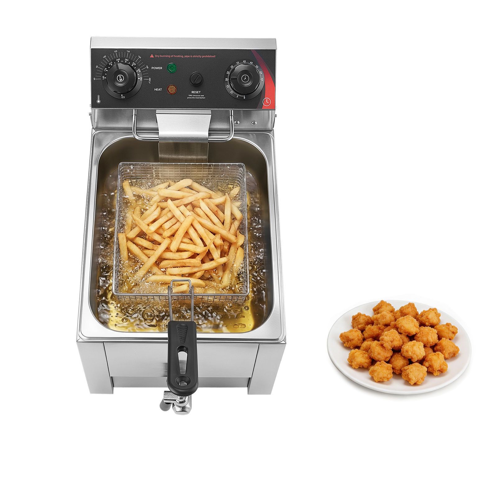 Induction Cooker Commercial - Friggitrice Elettrica Commerciale, con Sistema di