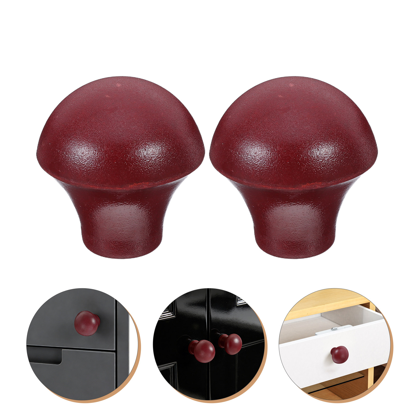 Commercial Kitchen Hardware - 2 Pezzi Maniglie a Fungo Piccole