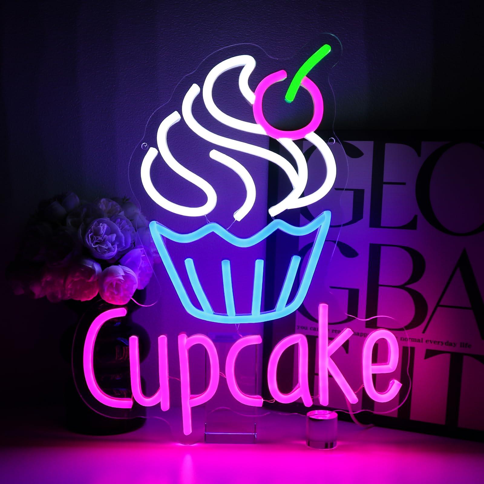 Commercial Kitchen Store - Insegna al neon per cupcake per