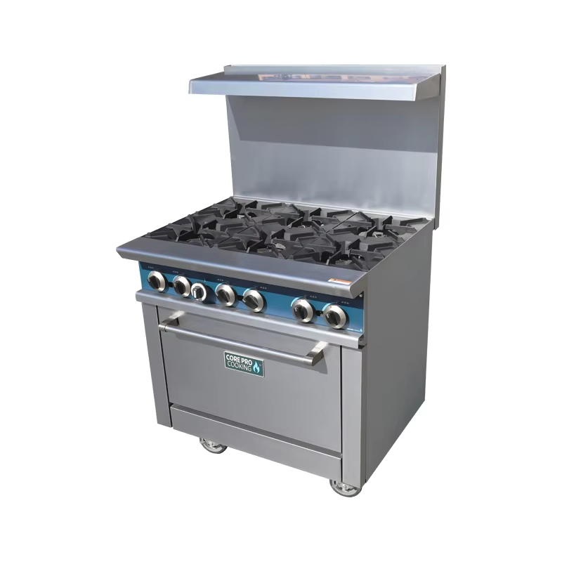 Range Commercial Kitchen - Attrezzatura da cucina commerciale Fornello da
