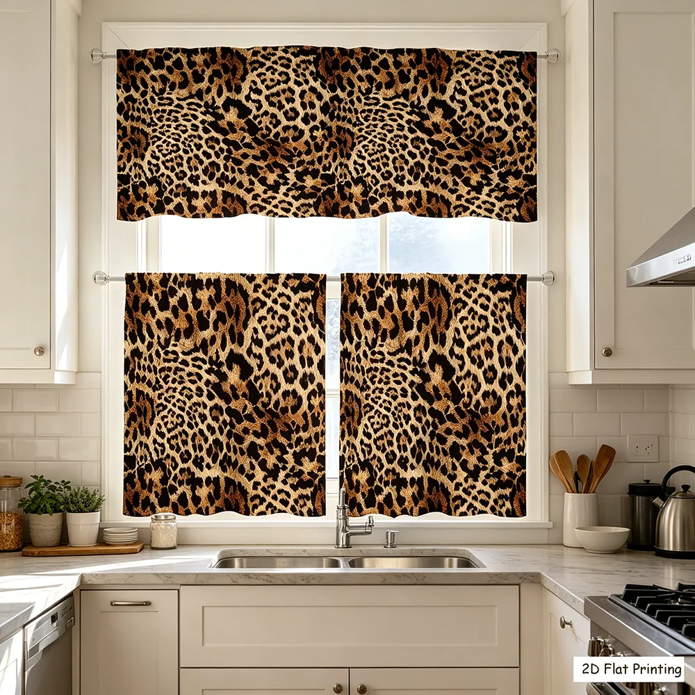 Commercial Kitchen Canopy - Set di 3 tende da cucina