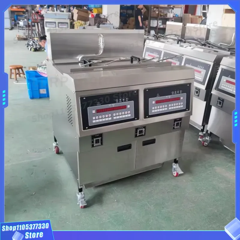 Commercial Kitchen Store - Friggitrice Elettrica Professionale a Doppia Vasca,