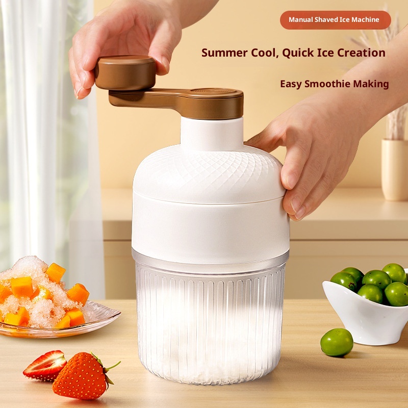 Slushy Machine - Set Macchina Manuale Portatile per Ghiaccio