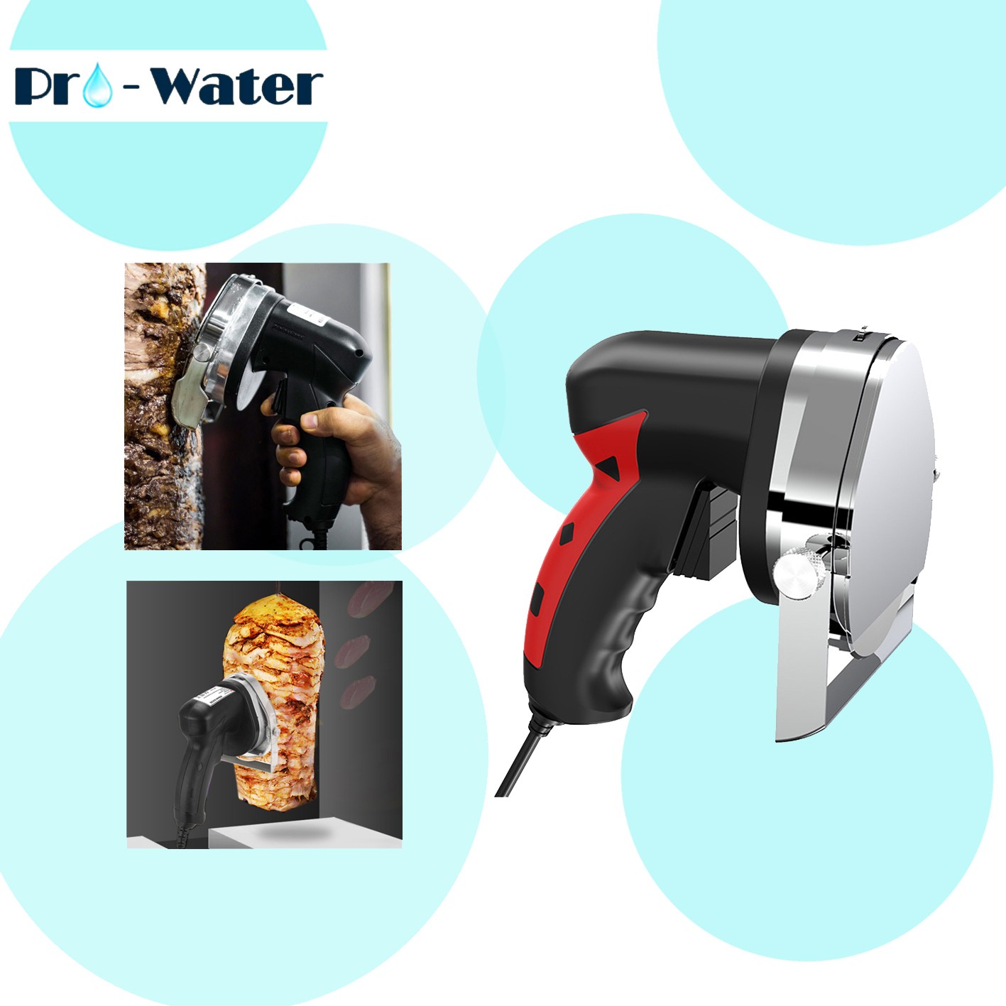 Kebab Shawarma Machine - Coltello elettrico commerciale del giroscopio della