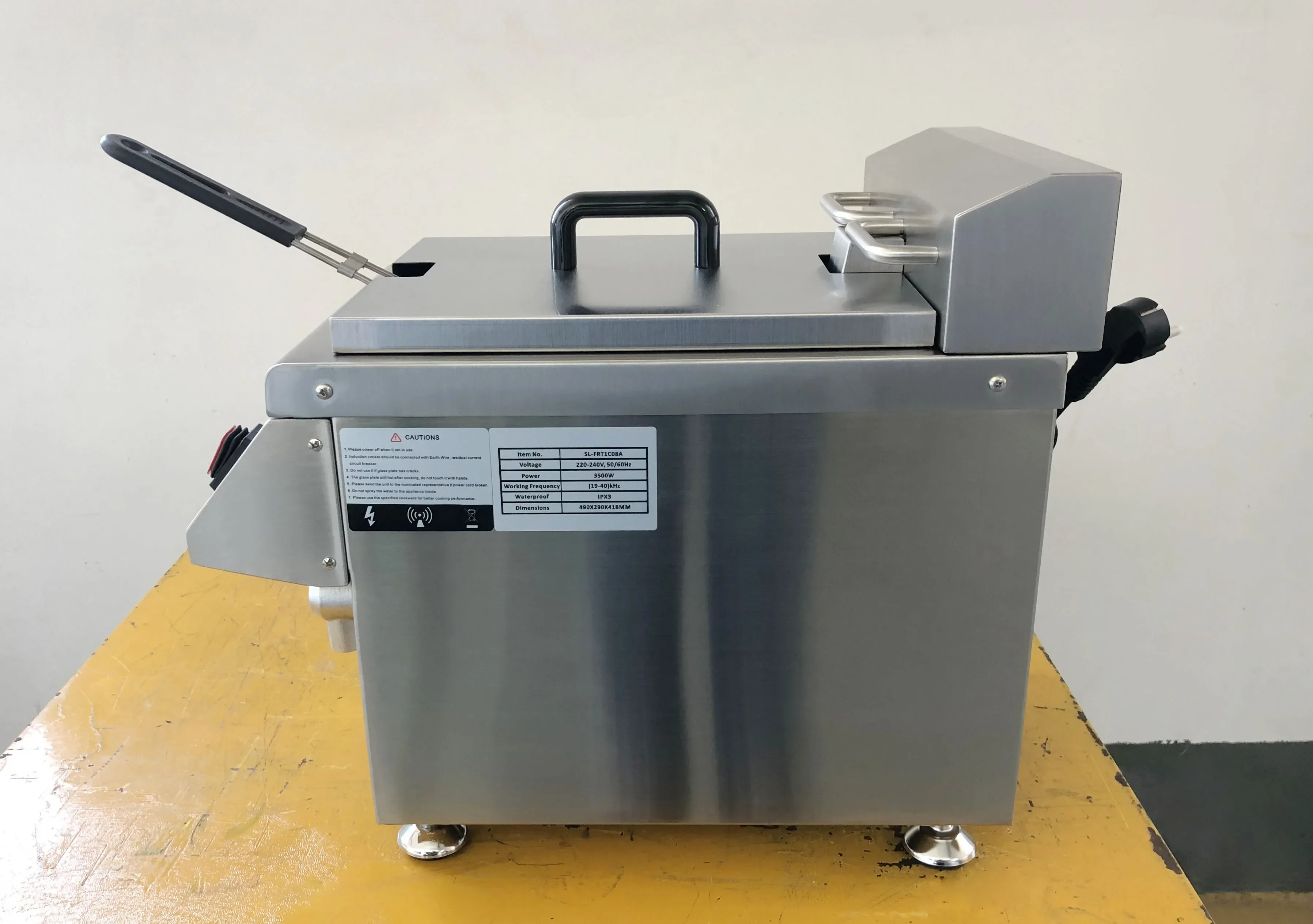 Commercial Kitchen Induction - Friggitrice commerciale elettrica a induzione da