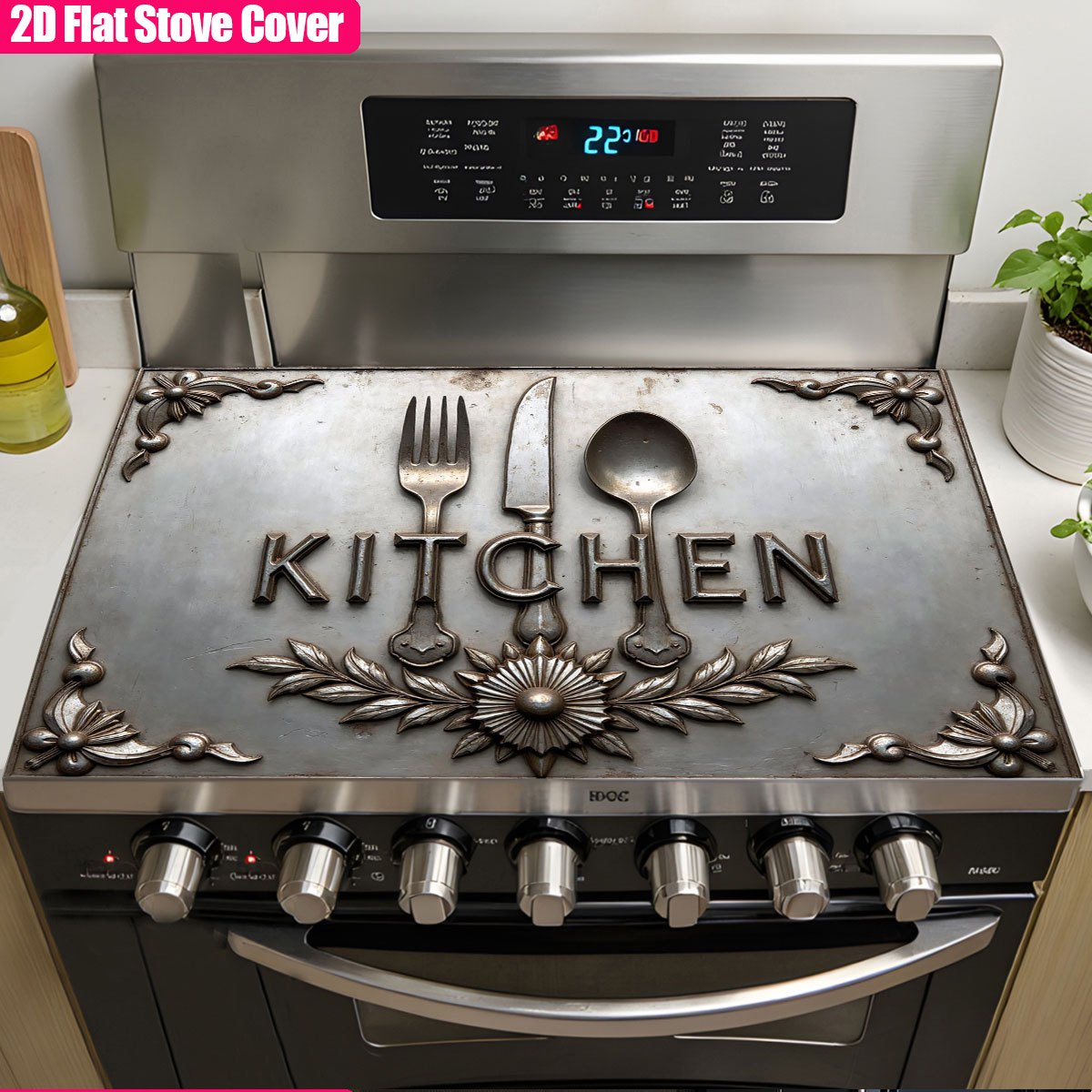 Commercial Kitchen Induction - Copertura per Piano Cottura in Metallo