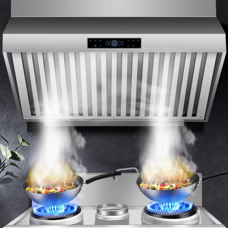 Range Commercial Kitchen - Cappa aspirante commerciale in acciaio inox