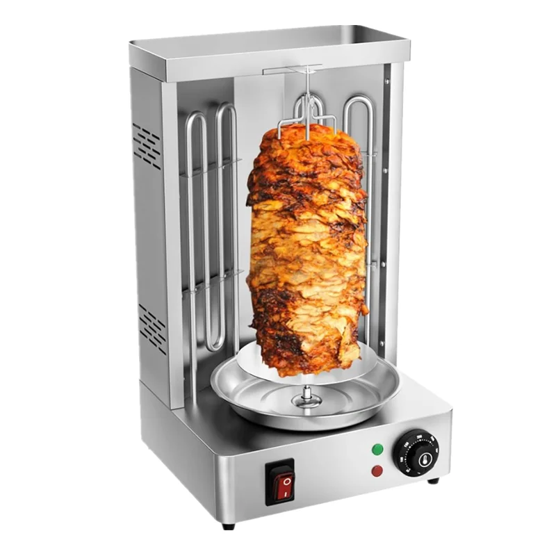 Kebab Shawarma Machine - Griglia Elettrica Automatica per Pollo Arrosto,