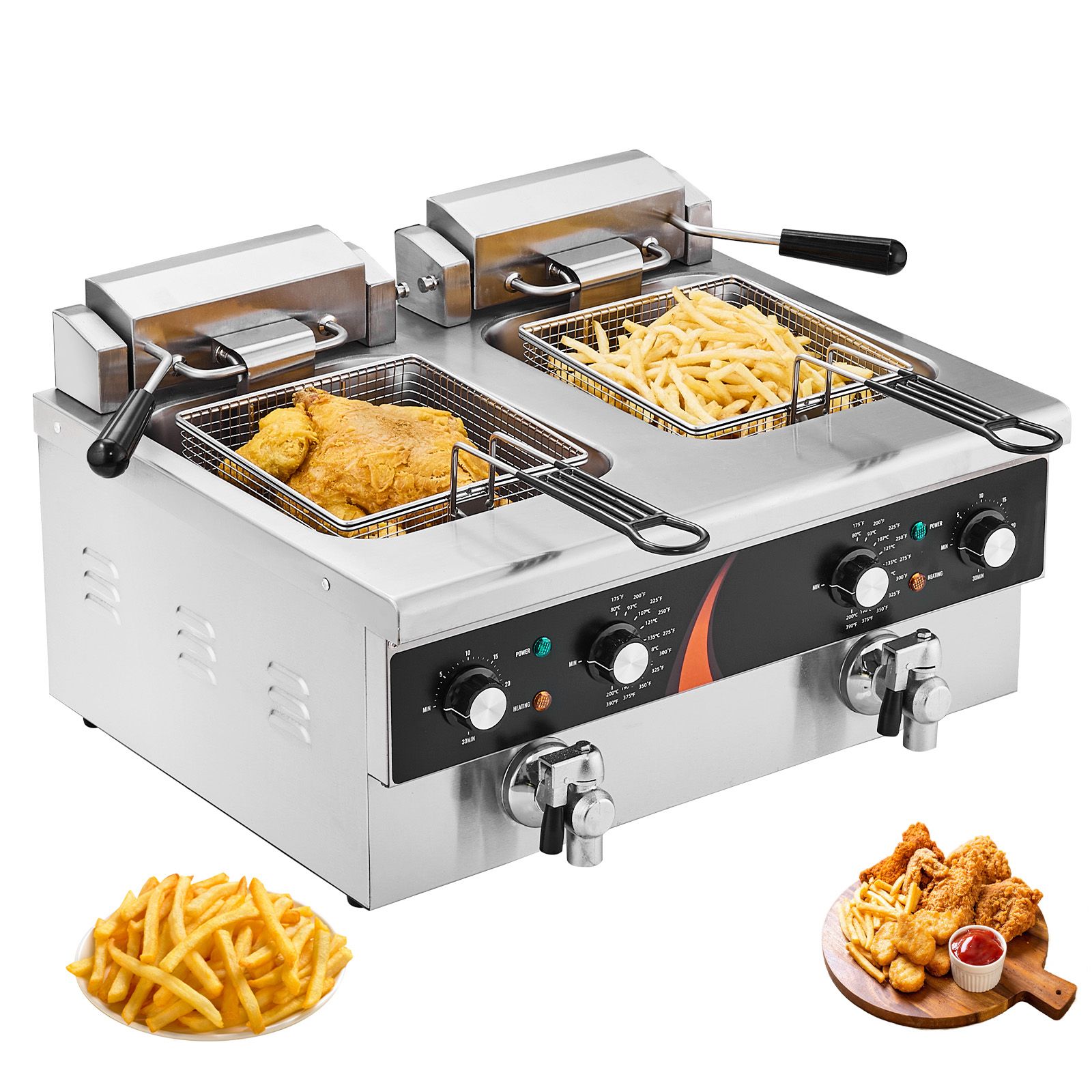 Induction Cooker Commercial - Friggitrice Commerciale da 3500W, Friggitrice Elettrica