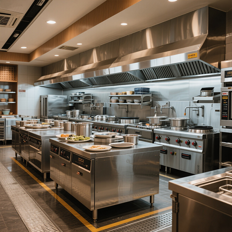 Attrezzatura per fast food in  - Commercial Kitchen Gas Line recensione e prezzo