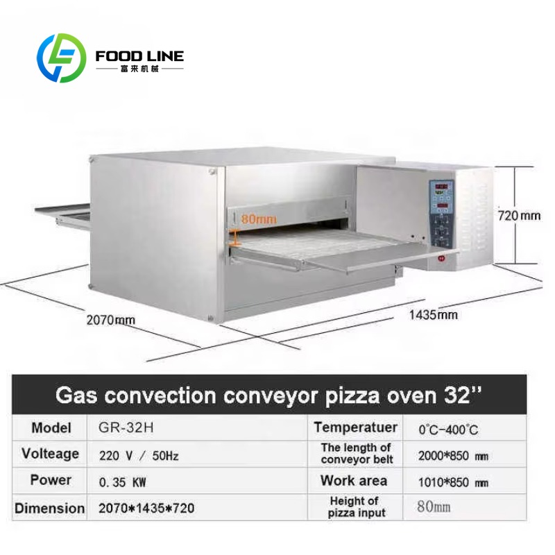 Forno a nastro commerciale per - Pizza Conveyor Oven recensione e prezzo