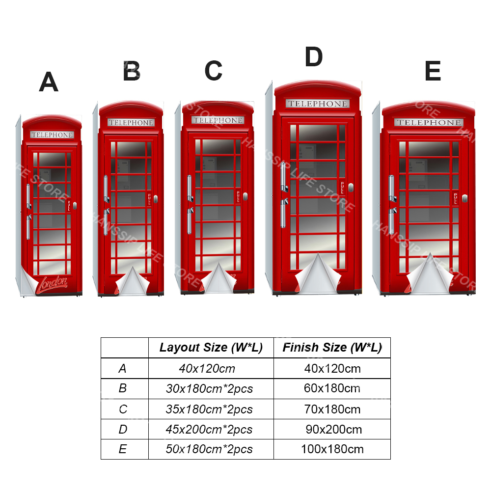 Retro Phone Booth stampato fri - Commercial Kitchen Wall recensione e prezzo