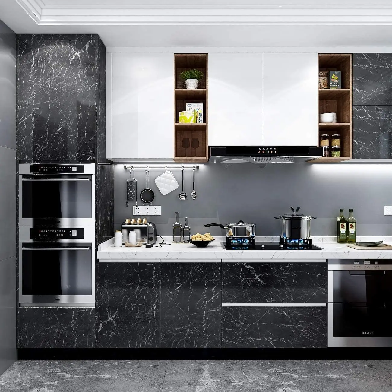 Carta da parati autoadesiva in - Commercial Kitchen Wall recensione e prezzo