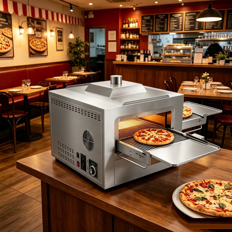 Forno a Gas Commerciale per Pi - Pizza Conveyor Oven recensione e prezzo