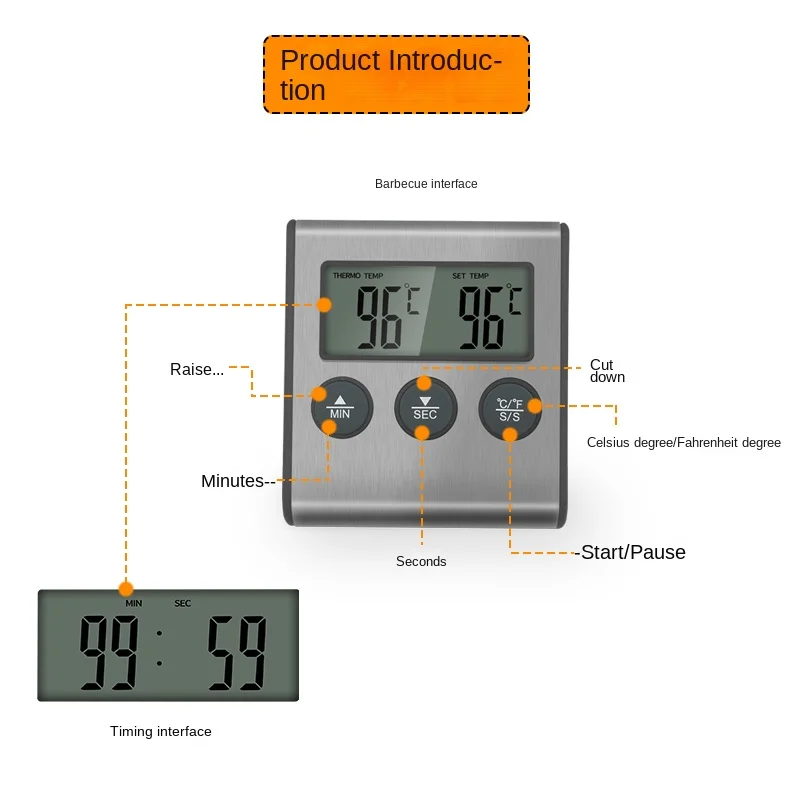 Tp700 Sonda termometro per for - Commercial Kitchen Timer recensione e prezzo