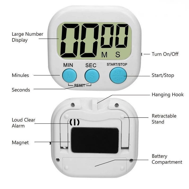 Mini Timer Digitale da Cucina  - Commercial Kitchen Timer recensione e prezzo