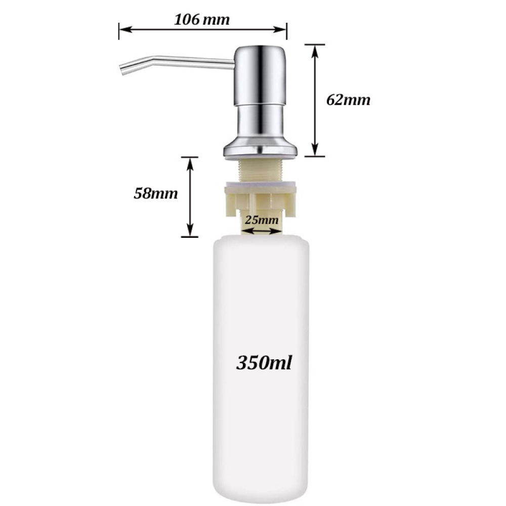 Dispenser di Sapone Integrato  - Commercial Kitchen Hardware recensione e prezzo