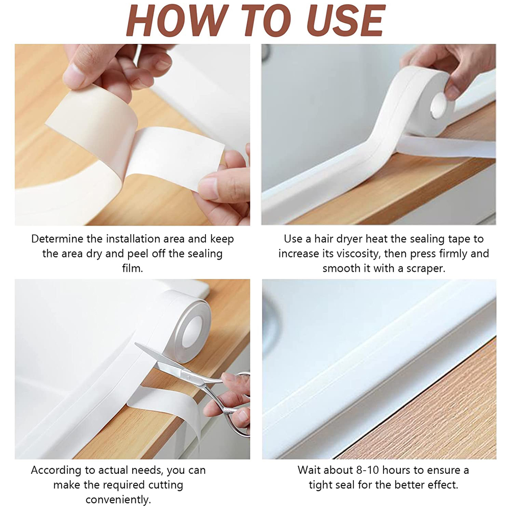 Nastro sigillante per bagno da - Commercial Kitchen Wall recensione e prezzo