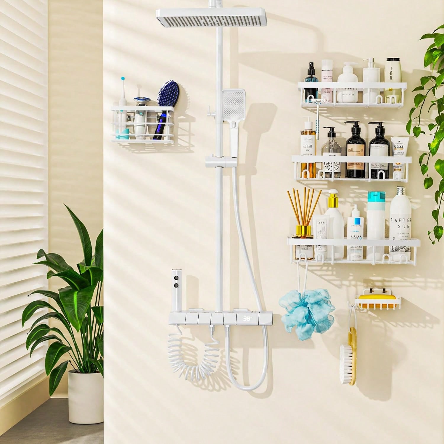 Set da 5 mensole adesive antir - Commercial Kitchen Wall Shelves recensione e prezzo
