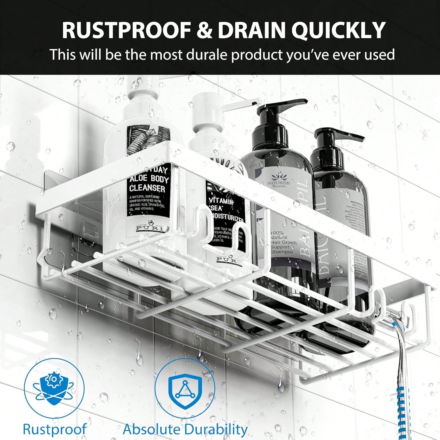 Set da 5 mensole adesive antir - Commercial Kitchen Wall Shelves recensione e prezzo