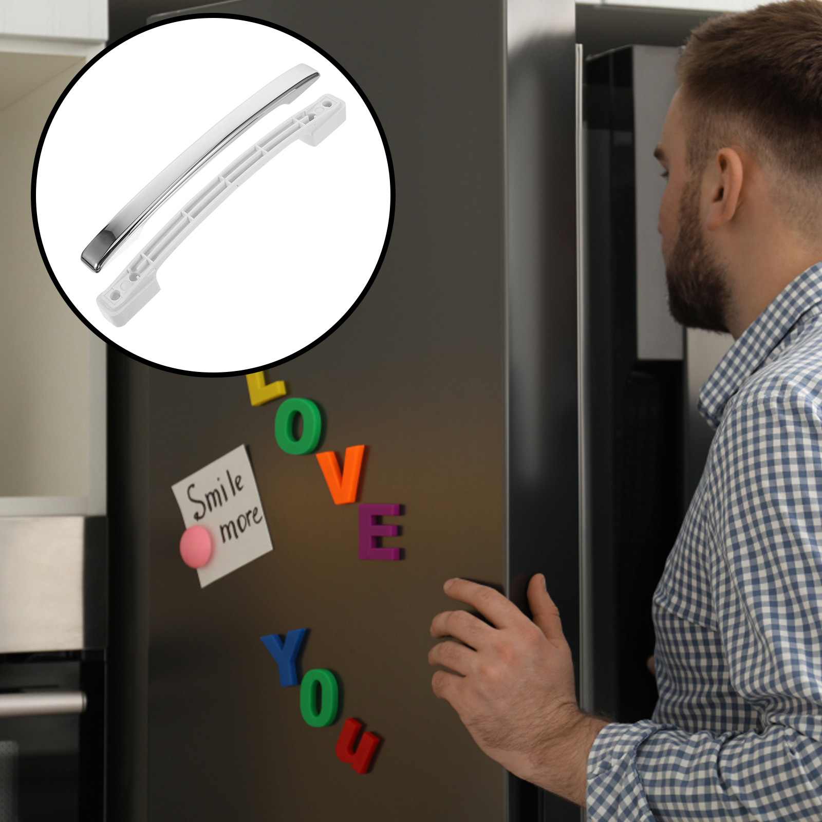 1pc Maniglia per frigorifero P - Commercial Kitchen Repair recensione e prezzo