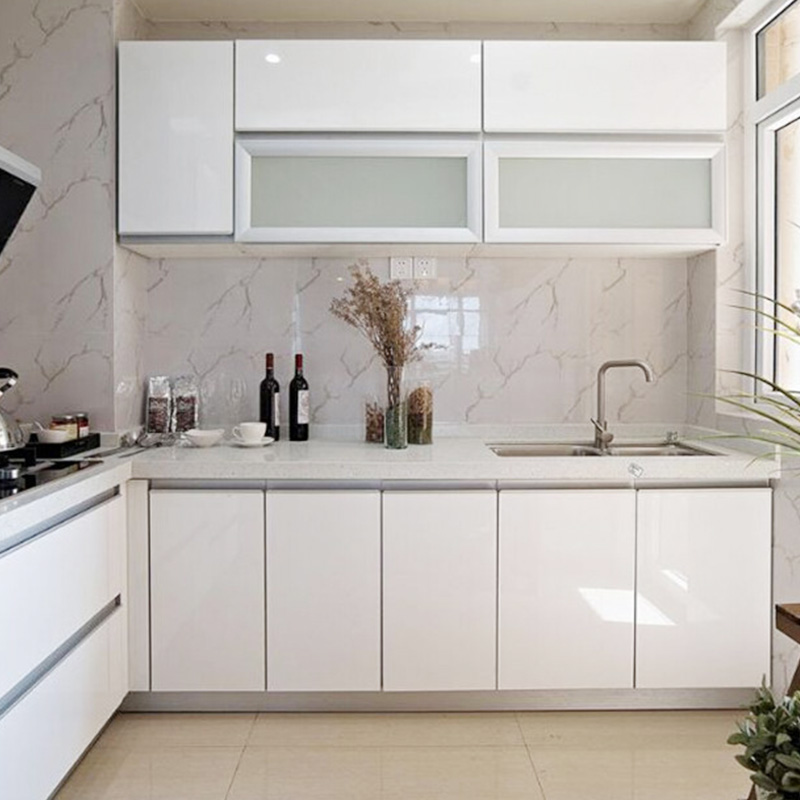Adesivi Murali Lucidi Bianchi  - Commercial Kitchen Wall recensione e prezzo