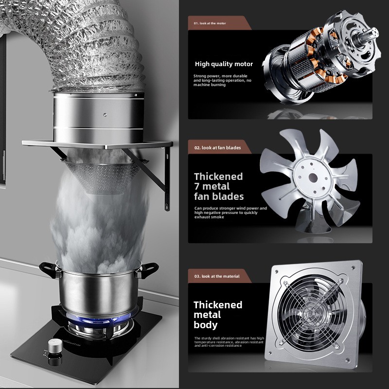 Ventilatore di scarico da 6/8  - Commercial Kitchen Exhaust recensione e prezzo