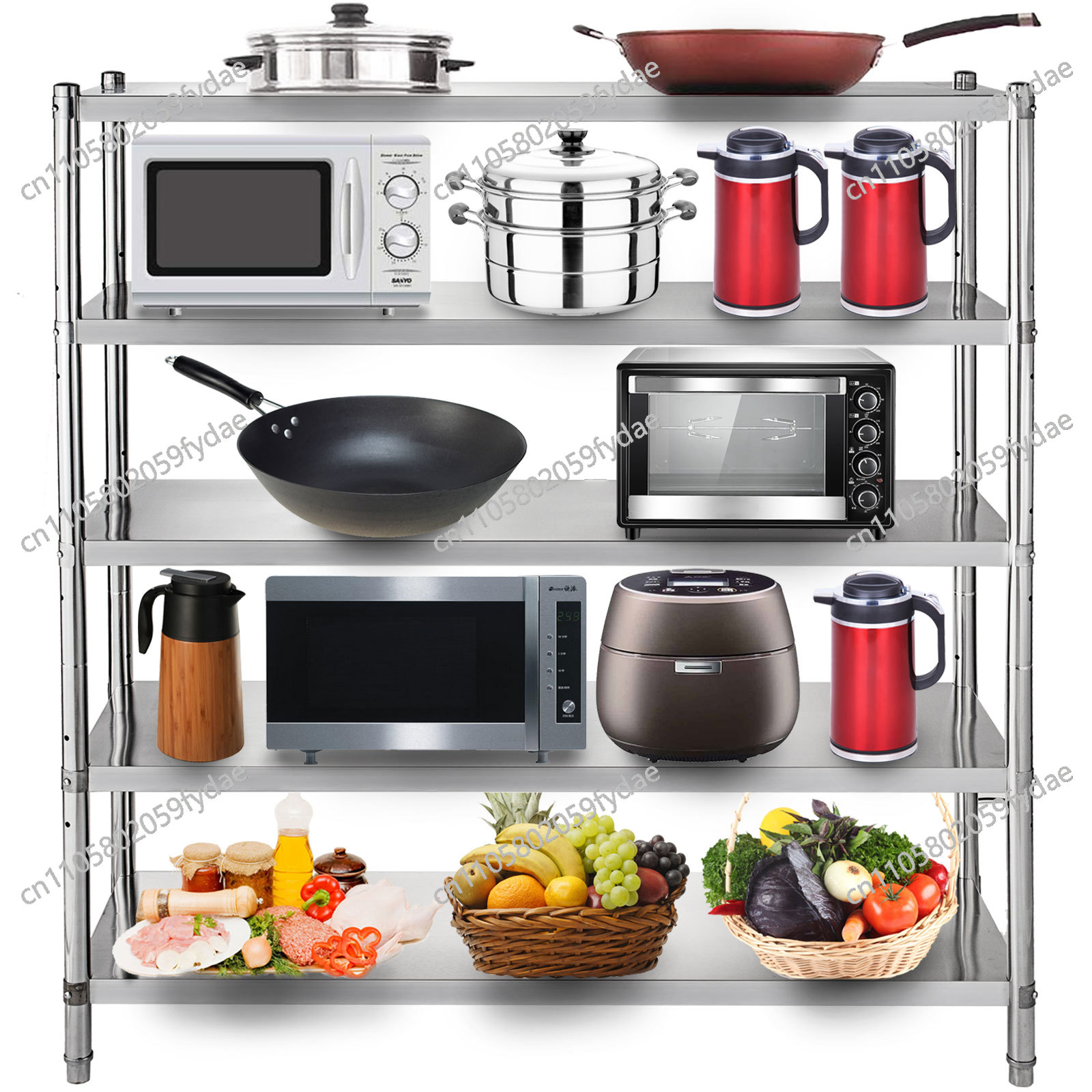 Scaffale Commerciale a 4 Ripia - Commercial Kitchen Store recensione e prezzo
